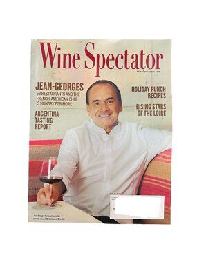 Wine Spectator November 30 2025 Jean-Georges Holiday Punch Argentina